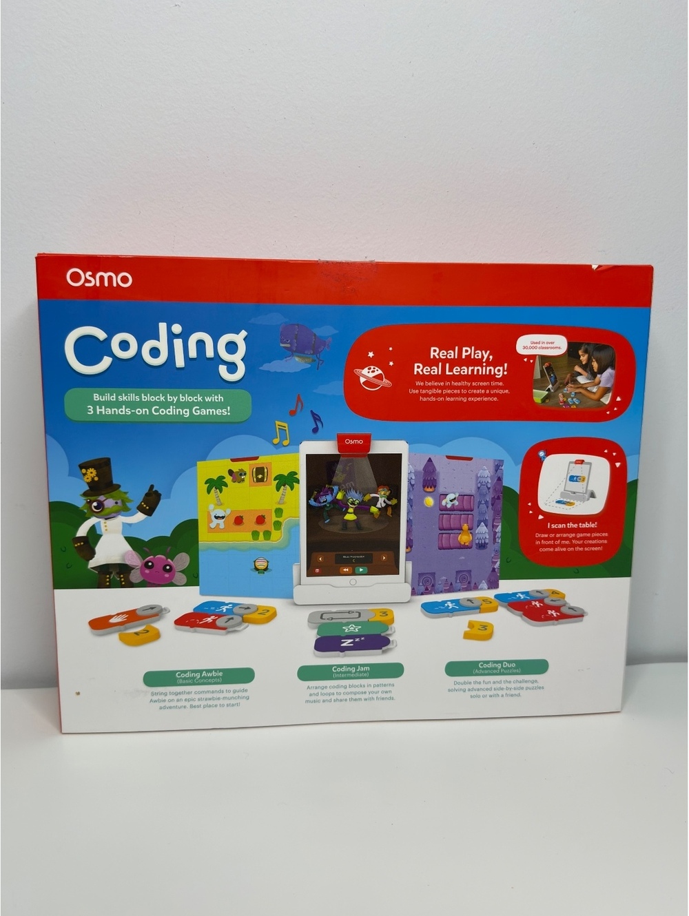 Osmo Coding Family Bundle 3 Games Coding Blocks Open Box No Base - Picture 5 of 8